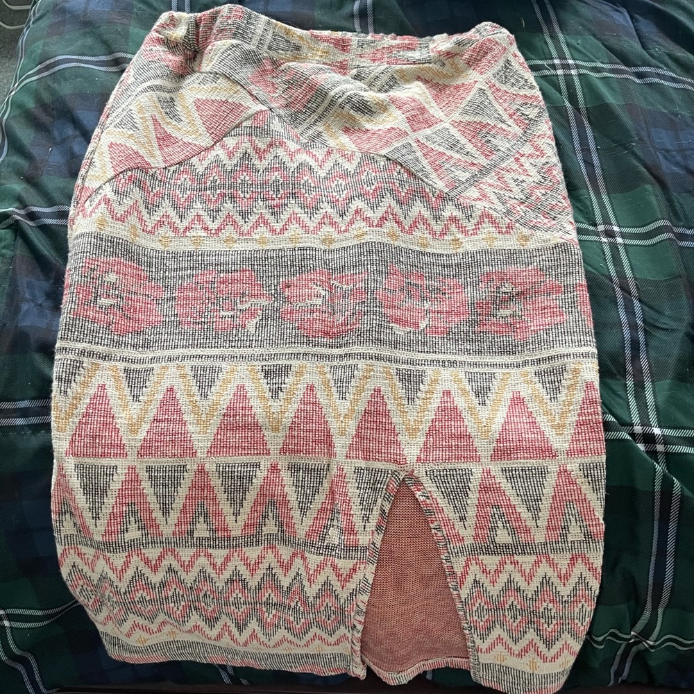 Free People Skirt with Slit - worn once